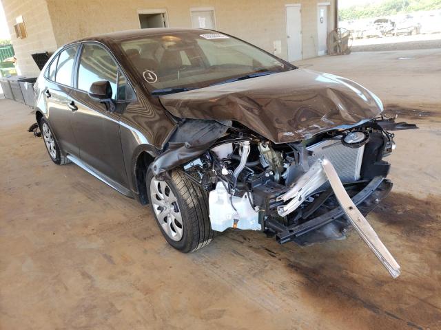 TOYOTA COROLLA LE 2021 with VIN 5YFEPMAE5MP171082 - Photo from auction
