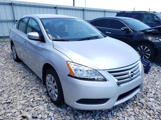 NISSAN SENTRA S 2015 with VIN 3N1AB7AP0FL642705 - Photo from auction