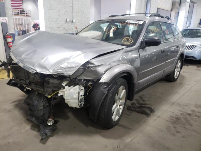 Photo 2 from auction – 2008 SUBARU OUTBACK 2. with VIN 4S4BP61C287363835