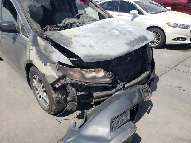 Photo 9 from auction – 2012 HONDA ODYSSEY EX with VIN 5FNRL5H61CB085733