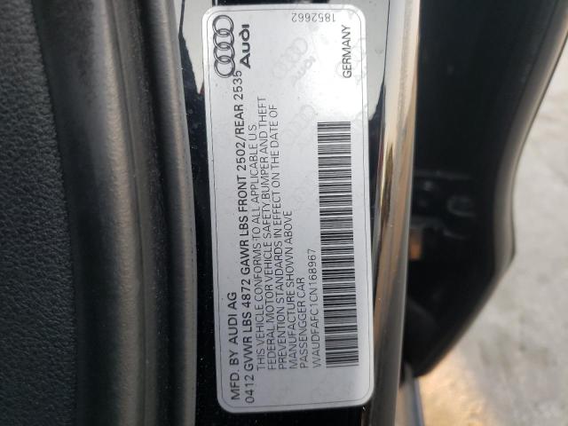Photo 10 from auction – 2012 AUDI A6 PREMIUM with VIN WAUDFAFC1CN168967