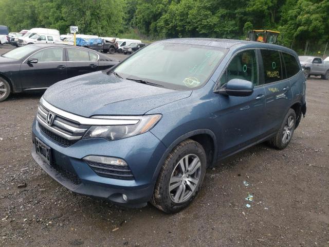 Photo 2 from auction – 2017 HONDA PILOT EXL with VIN 5FNYF6H57HB067664