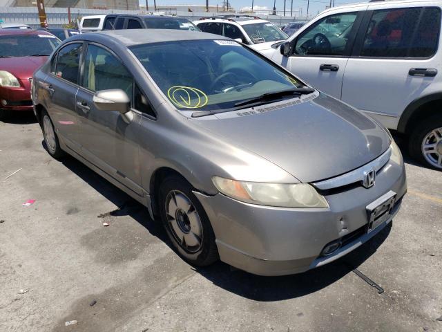 Photo 1 from auction – 2006 HONDA CIVIC HYBR with VIN JHMFA36296S013939