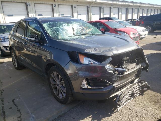 FORD EDGE TITAN 2019 with VIN 2FMPK4K96KBB22659 - Photo from auction