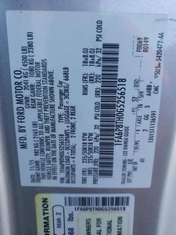 Photo 10 from auction – 2016 FORD MUSTANG with VIN 1FA6P8TH0G5256518