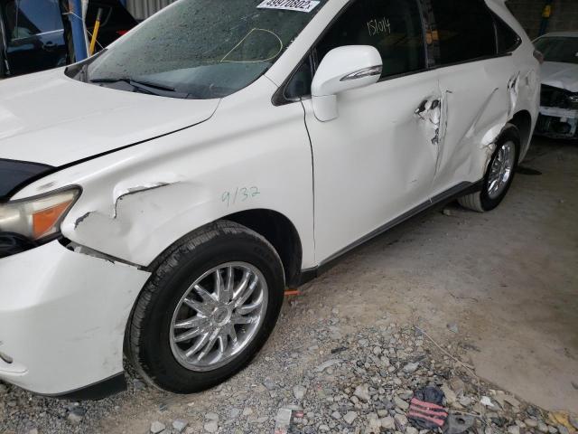 Photo 9 from auction – 2012 LEXUS RX 350 with VIN 2T2BK1BA3CC141682