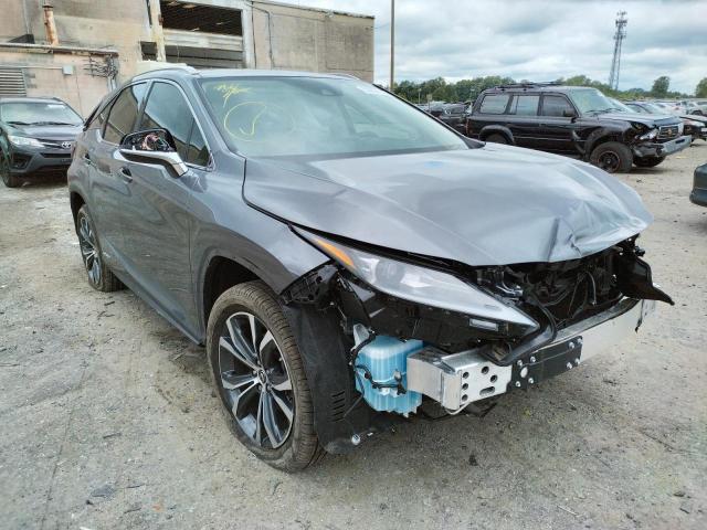LEXUS RX 450H 2022 with VIN 2T2HGMDA4NC082803 - Photo from auction