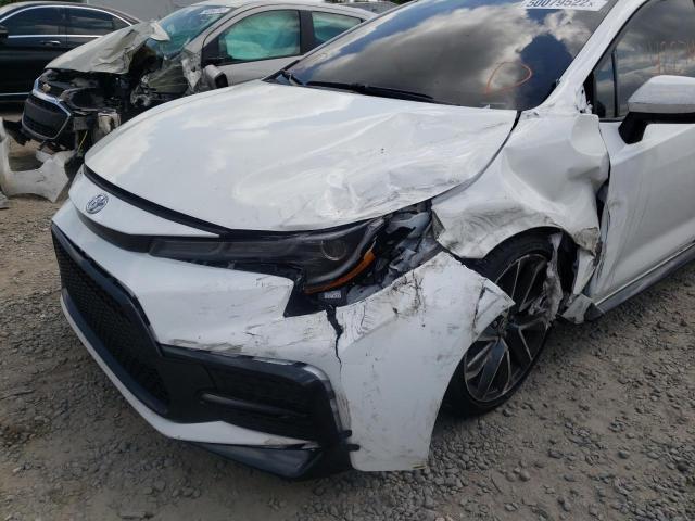 Photo 9 from auction – 2021 TOYOTA COROLLA SE with VIN 5YFS4MCE1MP078519