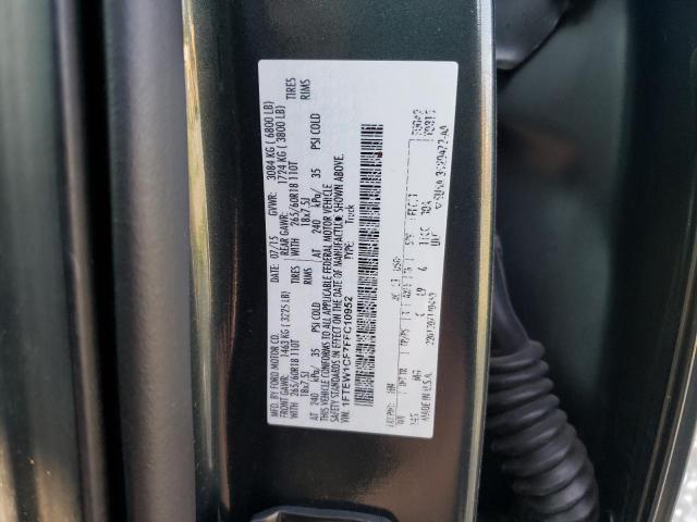 Photo 10 from auction – 2015 FORD F150 SUPER with VIN 1FTEW1CF7FFC10952