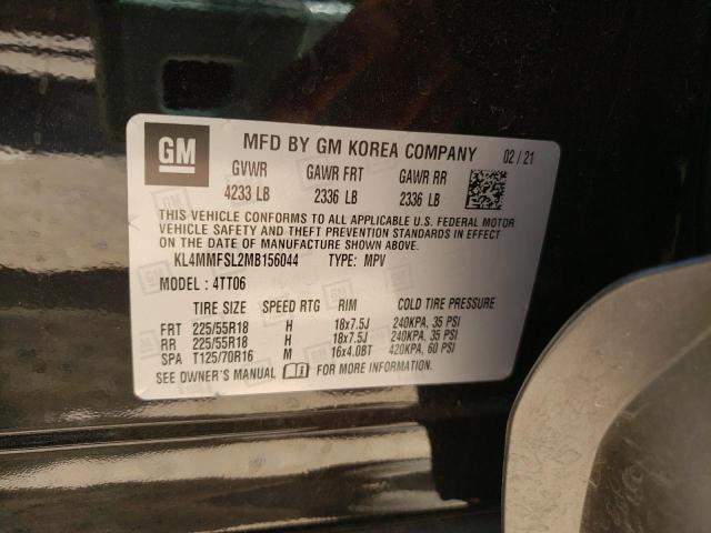 Photo 10 from auction – 2021 BUICK ENCORE GX with VIN KL4MMFSL2MB156044