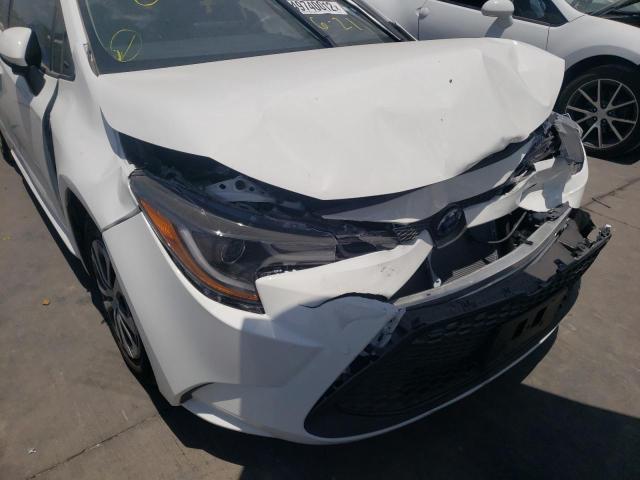 Photo 9 from auction – 2022 TOYOTA COROLLA LE with VIN JTDEAMDEXN3003610