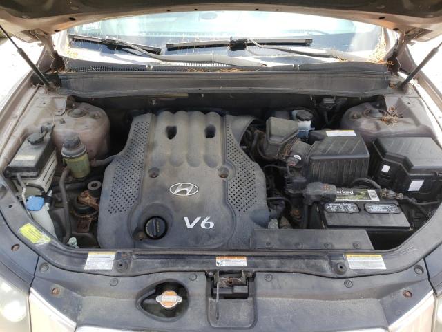 Photo 7 from auction – 2007 HYUNDAI SANTA FE G with VIN 5NMSG13D27H092814