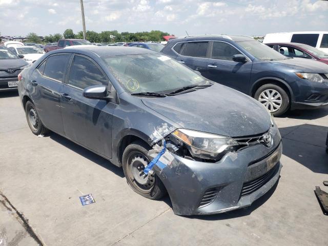 TOYOTA COROLLA L 2016 with VIN 2T1BURHE5GC616214 - Photo from auction