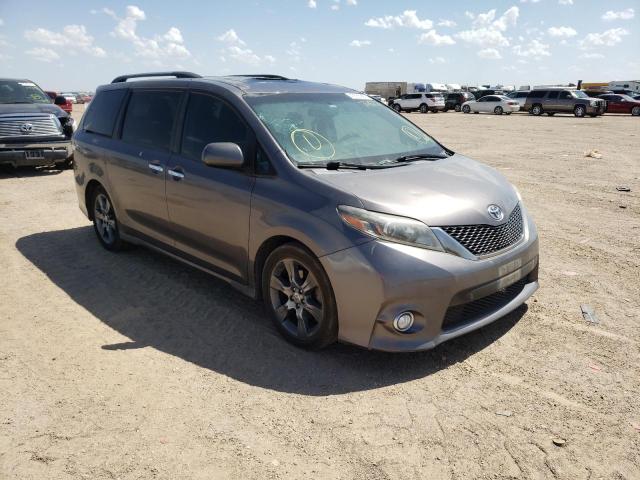 TOYOTA SIENNA SE 2016 with VIN 5TDXK3DC5GS748751 - Photo from auction