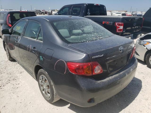 Photo 3 from auction – 2009 TOYOTA COROLLA BA with VIN 2T1BU40E79C172044