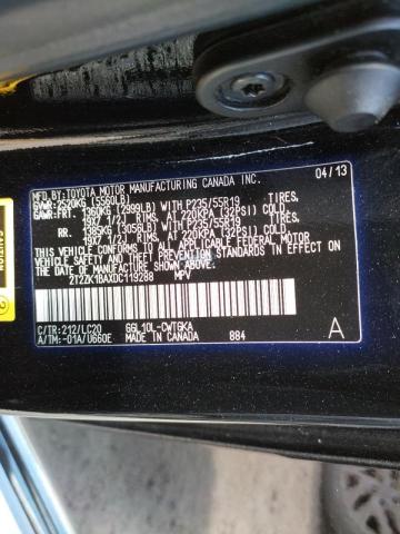 Zdjęcie 10 z aukcji – 2013 LEXUS RX 350 z VIN 2T2ZK1BAXDC119288