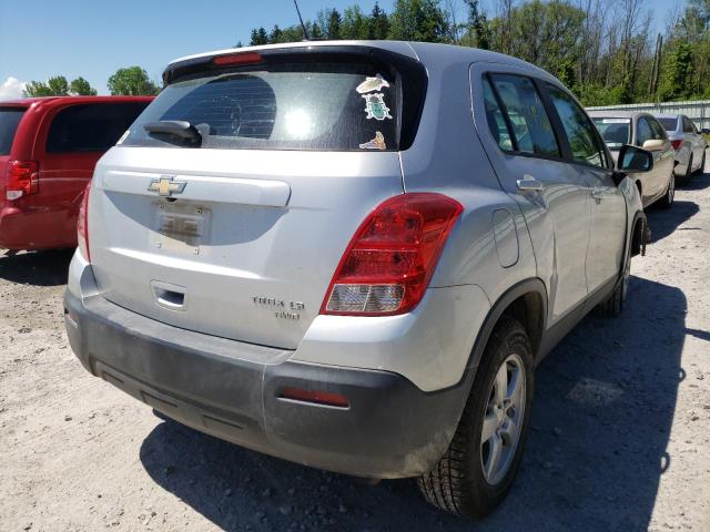 Foto 4 de la subasta – 2016 CHEVROLET TRAX LS con VIN KL7CJNSB2GB754776