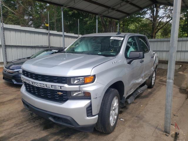 Photo 2 from auction – 2020 CHEVROLET SILVERADO with VIN 3GCPWBEH3LG451401
