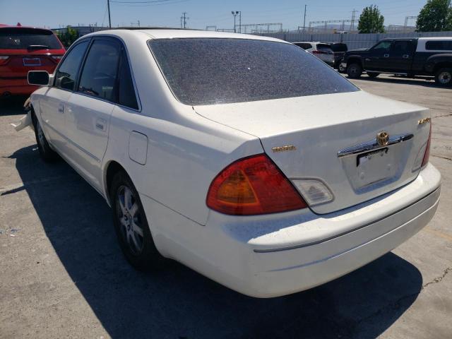 Photo 3 from auction – 2000 TOYOTA AVALON XL with VIN 4T1BF28B1YU090803