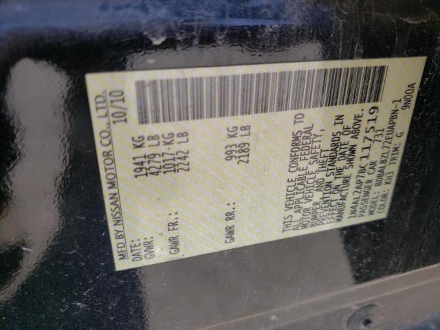 Photo 10 from auction – 2011 NISSAN ALTIMA BAS with VIN 1N4AL2AP7BC117519