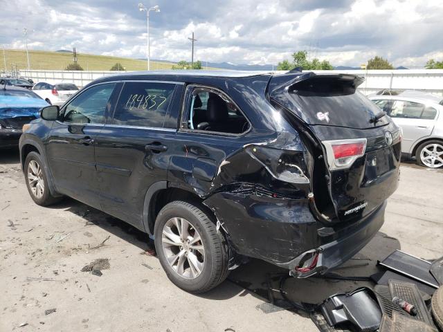 Photo 3 from auction – 2015 TOYOTA HIGHLANDER with VIN 5TDJKRFH5FS096469