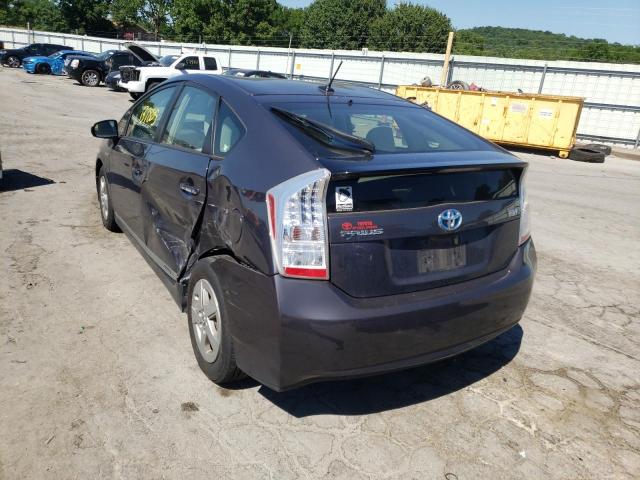 Photo 3 from auction – 2011 TOYOTA PRIUS with VIN JTDKN3DU1B5319003