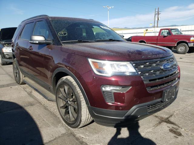 FORD EXPLORER X 2018 with VIN 1FM5K8D88JGB78922 - Photo from auction