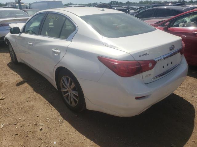 Photo 3 from auction – 2015 INFINITI Q50 BASE with VIN JN1BV7AR0FM421706