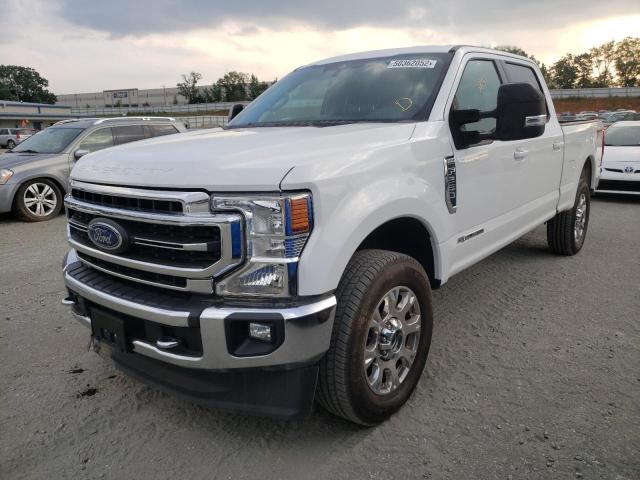 Photo 2 from auction – 2020 FORD F250 SUPER with VIN 1FT7W2BT5LEC97676