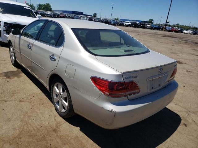 Photo 3 from auction – 2005 LEXUS ES 330 with VIN JTHBA30G755116745