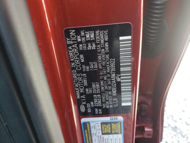 Photo 10 from auction – 2021 KIA SELTOS S with VIN KNDEU2AA8M7169922