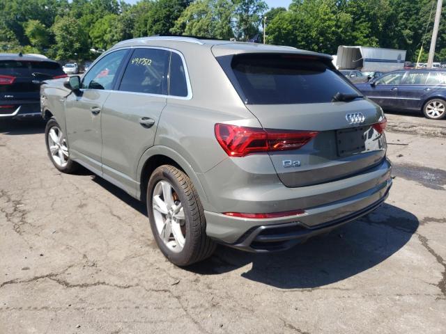 Photo 3 from auction – 2021 AUDI Q3 PREMIUM with VIN WA1DECF3XM1028100