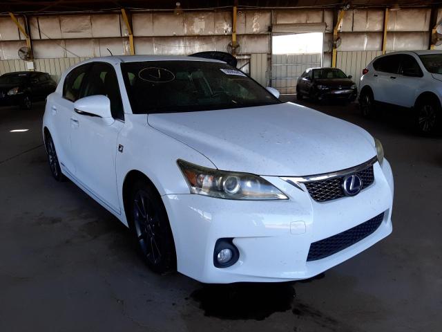 LEXUS CT 200 2013 with VIN JTHKD5BH6D2128720 - Photo from auction