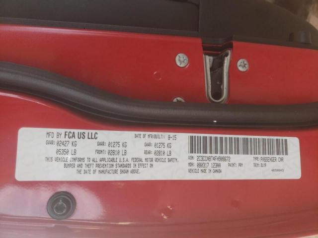 Photo 10 from auction – 2015 CHRYSLER 300 S with VIN 2C3CCABT4FH908672