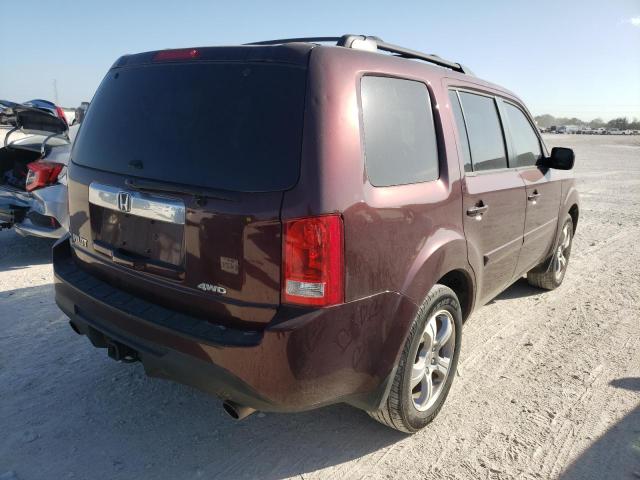 Photo 4 from auction – 2012 HONDA PILOT EXL with VIN 5FNYF4H57CB080590