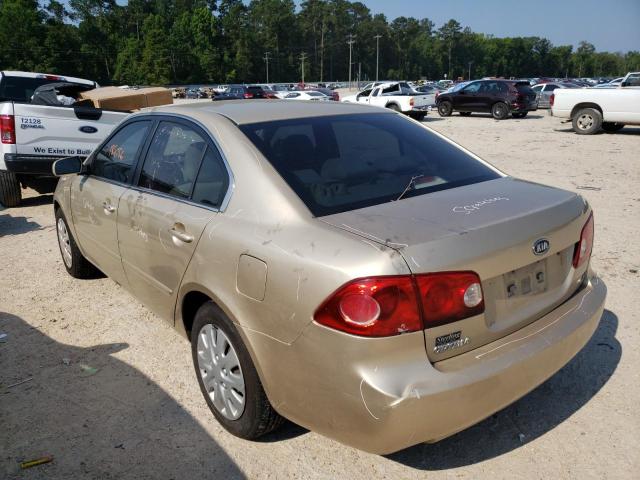 Photo 3 from auction – 2008 KIA OPTIMA LX with VIN KNAGE123785249243