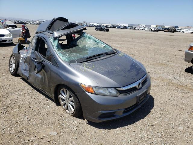 HONDA CIVIC EX 2012 with VIN 19XFB2F80CE301716 - Photo from auction