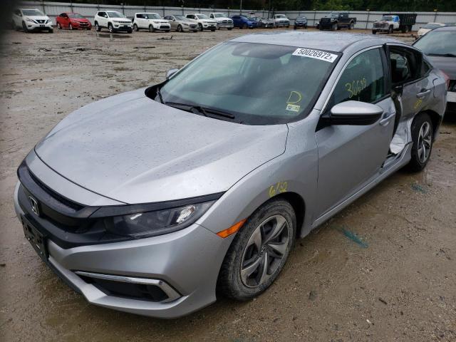 Photo 2 from auction – 2021 HONDA CIVIC LX with VIN 2HGFC2F68MH529675