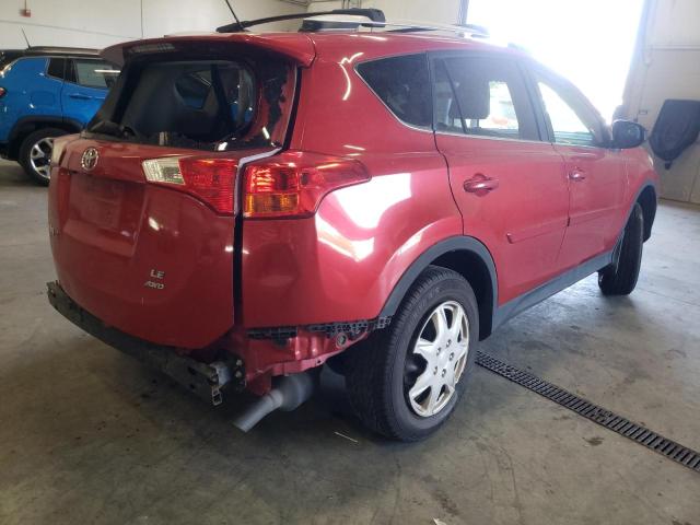 Photo 4 from auction – 2014 TOYOTA RAV4 LE with VIN 2T3BFREV4EW138224