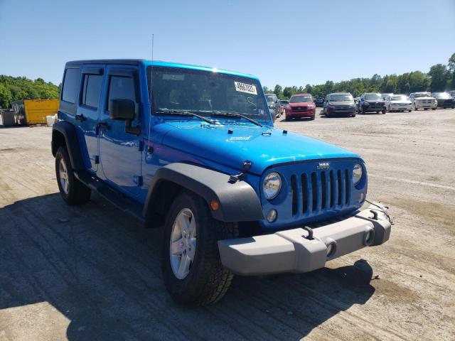 JEEP WRANGLER U 2015 with VIN 1C4BJWDG4FL638436 - Photo from auction
