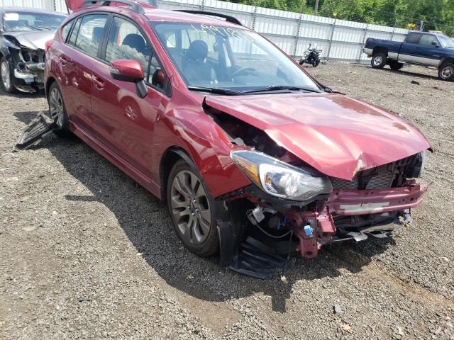 SUBARU IMPREZA SP 2015 with VIN JF1GPAV66F8201348 - Photo from auction