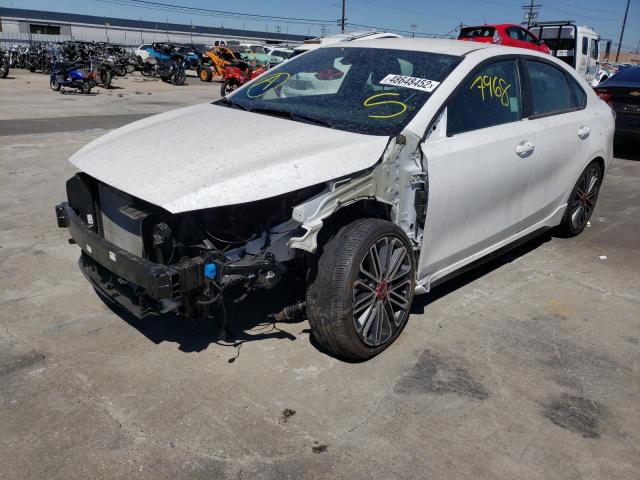 Photo 2 from auction – 2022 KIA FORTE GT with VIN 3KPF44AC5NE453785