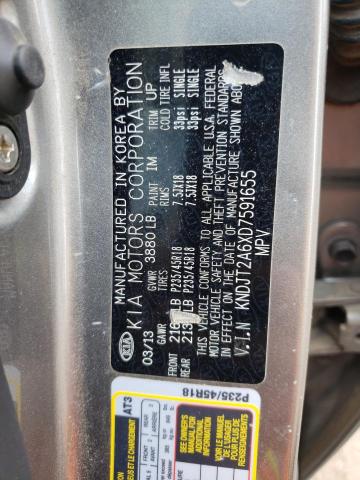 Photo 10 from auction – 2013 KIA SOUL + with VIN KNDJT2A6XD7591655