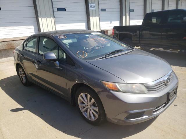 HONDA CIVIC EX 2012 with VIN 19XFB2F80CE020502 - Photo from auction