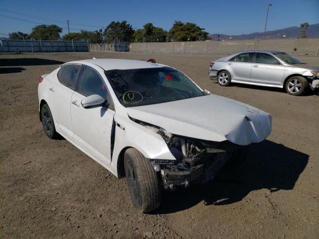 KIA OPTIMA LX 2014 with VIN 5XXGM4A70EG283611 - Photo from auction