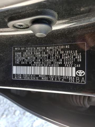 Photo 10 from auction – 2016 TOYOTA COROLLA L with VIN 5YFBURHEXGP448909
