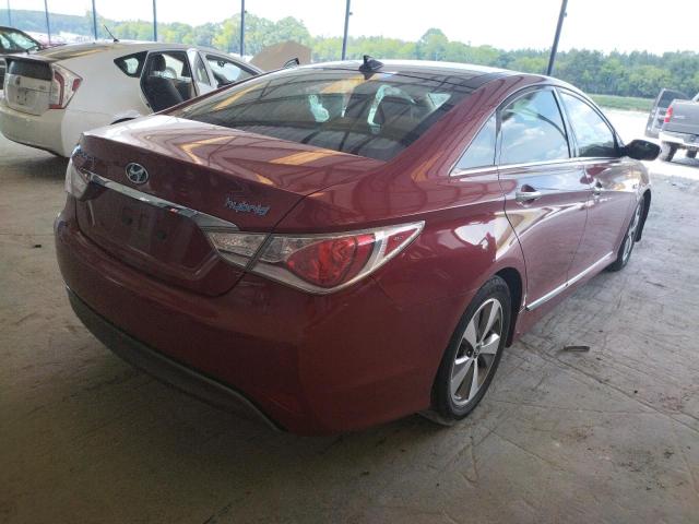 Photo 4 from auction – 2012 HYUNDAI SONATA HYB with VIN KMHEC4A49CA040772