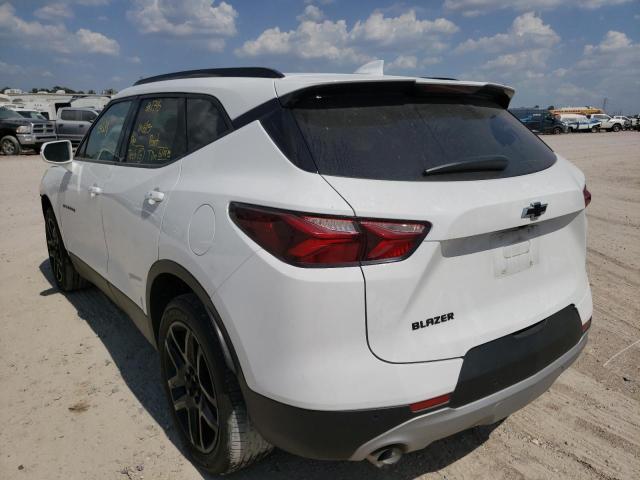 Photo 3 from auction – 2020 CHEVROLET BLAZER 2LT with VIN 3GNKBCRS6LS554169