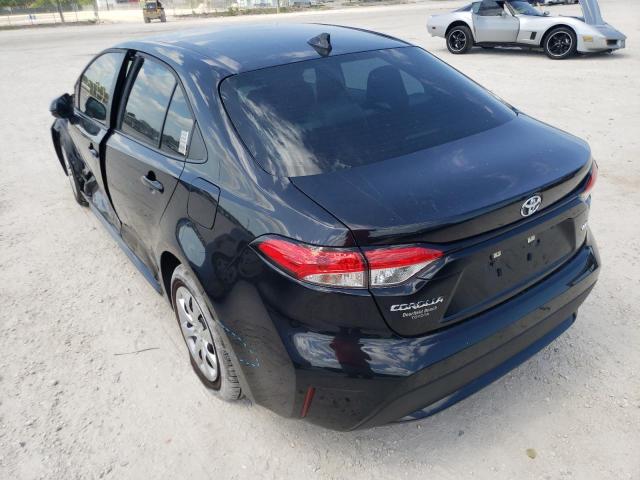 Photo 3 from auction – 2021 TOYOTA COROLLA LE with VIN 5YFEPMAE2MP269194