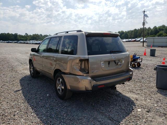 Photo 3 from auction – 2007 HONDA PILOT EXL with VIN 5FNYF28767B023163